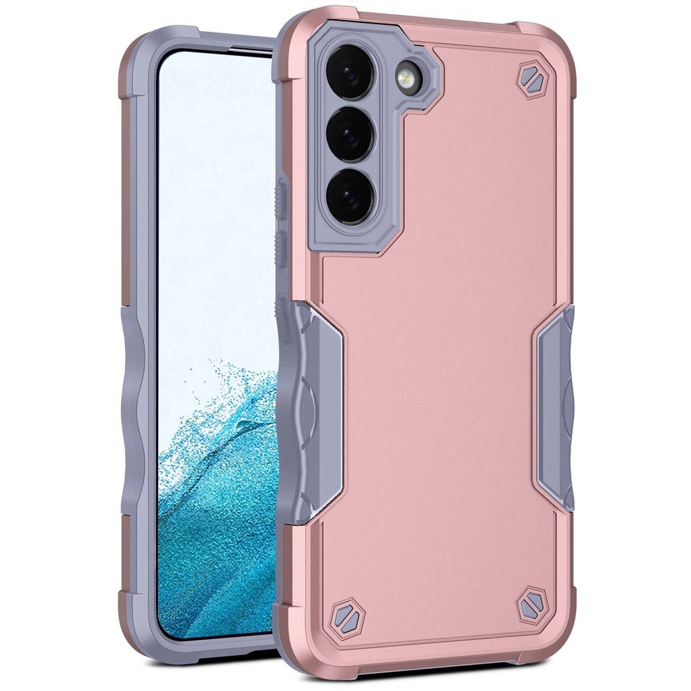Samsung Galaxy S22 Plus 5G Case Armor Heavy Duty Non-Slip - Rose Gold