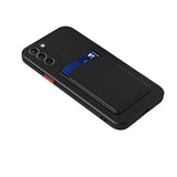 Samsung Galaxy S22 Plus 5G Case With Card Slot Made With TPU - Black
