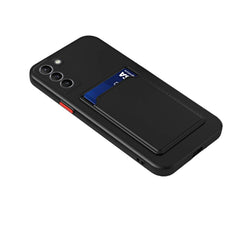 Samsung Galaxy S22 Plus 5G Case With Card Slot Made With TPU - Black