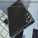Samsung Galaxy S22 Ultra 5G Case Made With Carbon Fiber Texture - Black