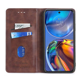 Samsung Galaxy S22 Ultra 5G Case Secure Magnetic Wallet - Dark Brown