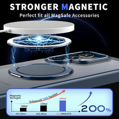 Samsung Galaxy S23 Ultra 5G Case MagSafe Magnetic 360 Degree Stand - Navy Blue