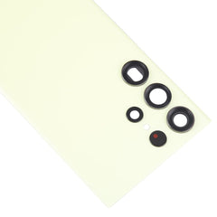 Samsung Galaxy S23 Ultra Battery Cover with Camera Lens Cover - Lime