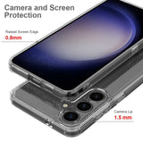 Samsung Galaxy S24 Case With Scratchproof Acrylic and TPU - Transparent