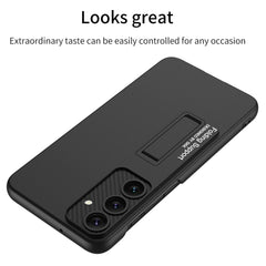 Samsung Galaxy S24 Plus 5G Case GKK Ultra-thin Shockproof with Holder - Black