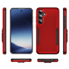 Samsung Galaxy S24 Plus 5G Case Pioneer Armor Heavy Duty - Red