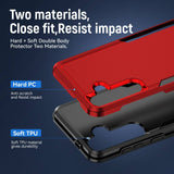 Samsung Galaxy S24 Plus 5G Case Pioneer Armor Heavy Duty - Red