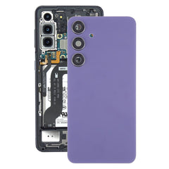 Samsung Galaxy S24+ Battery Cover with Camera Lens Cover - Cobalt Violet