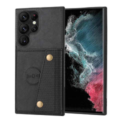 Samsung Galaxy S24 Ultra 5G Case Double Buckle Magnetic - Black