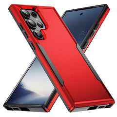 Samsung Galaxy S24 Ultra 5G Case Pioneer Armor Heavy Duty - Red