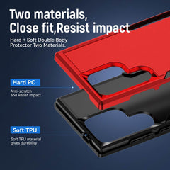 Samsung Galaxy S24 Ultra 5G Case Pioneer Armor Heavy Duty - Red