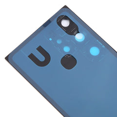 Samsung Galaxy S24 Ultra Battery Cover with Camera Lens Cover - Black