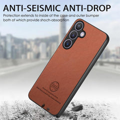 samsung-galaxy-s25-plus-case-twill-fabric-leather-skin-brown_5
