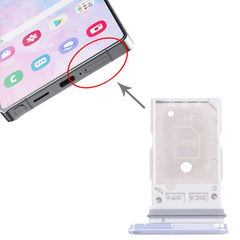 Samsung Galaxy S25 / S25+ Dual SIM Card Tray - Silver Shadow