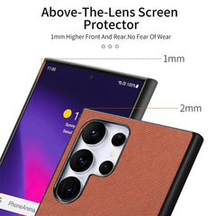 samsung-galaxy-s25-ultra-case-twill-fabric-leather-skin-brown_4