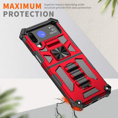 Samsung Galaxy Z Flip 4 5G Case Shockproof with Stand Holder - Red