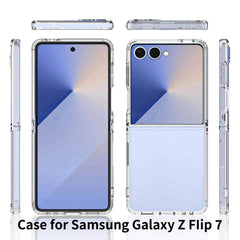 Samsung Galaxy Z Flip7 5G Transparent TPU Acrylic Back Case