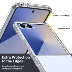 Samsung Galaxy Z Flip7 5G Transparent TPU Acrylic Back Case