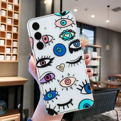 Samsung Galaxy S23 FE 5G Case Protective Eye Monster Pattern