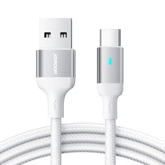 USB C Cable Fast Charging Nylon Braided 3A 2M - White