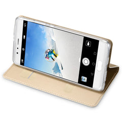 Huawei P10 Case Made With PU Leather and TPU - Gold