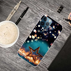 iPhone 12 / iPhone 12 Pro Case Made With Soft TPU - Five pointed Star