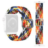 Latest Braided Band for Apple Watch 45/44/42mm - Rainbow