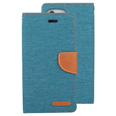 iPhone 12 Pro / iPhone 12 Case MERCURY Canvas Diary Shockproof - Blue
