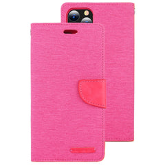 iPhone 12 Pro Max Case MERCURY GOOSPERY Canvas Diary - Rose Red