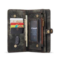 iPhone 13 Case CASEME Secure Wallet Case - Black