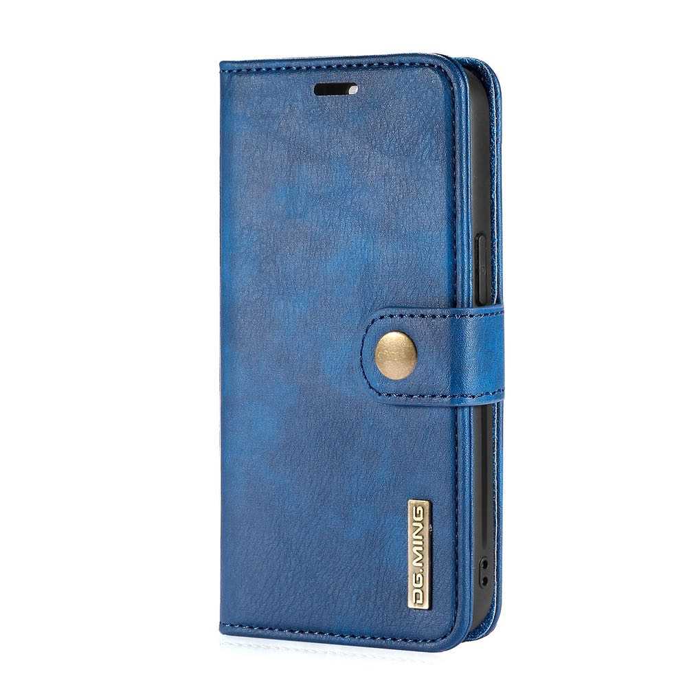 iPhone 13 Pro Max Case DG.MING Flip Detachable Magnetic - Blue