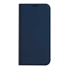 iPhone 13 Pro Case Made With PU Leather and TPU - Dark Blue