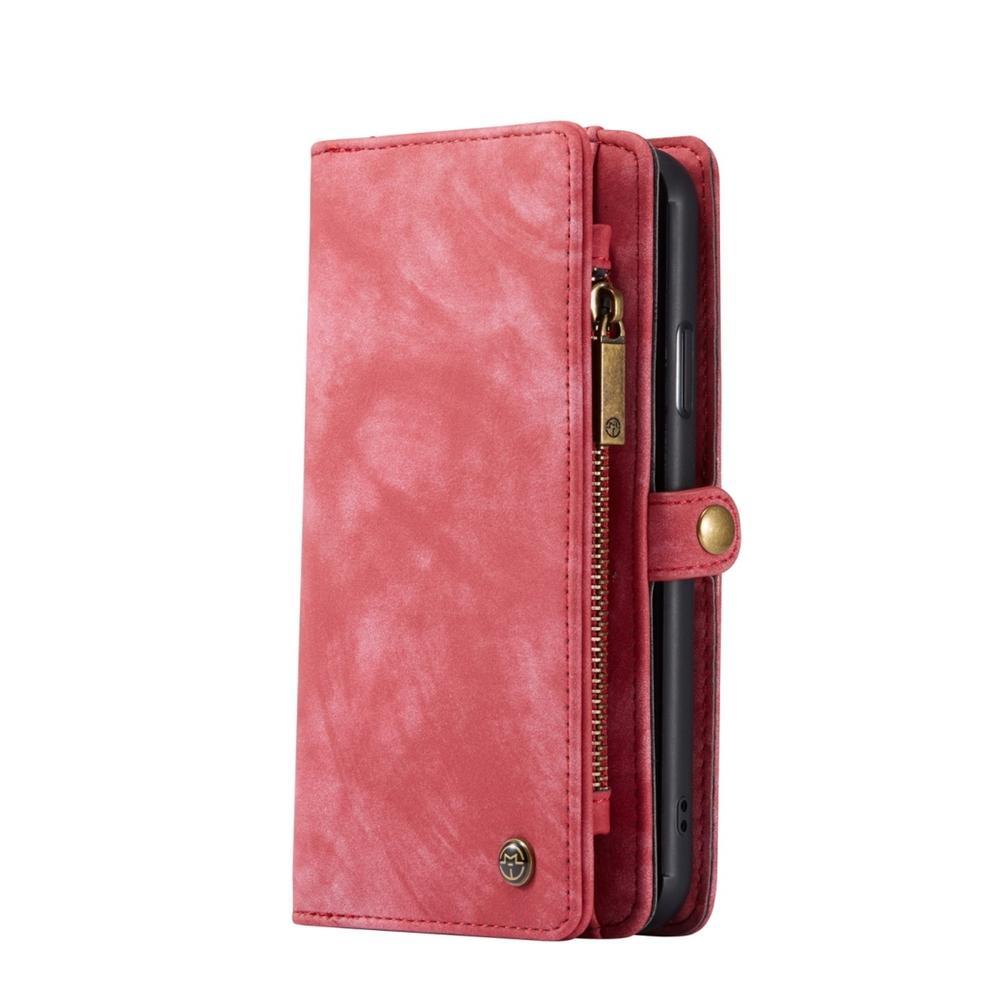 iPhone 11 Pro Case CASEME Multi-slot Detachable Wallet - Red
