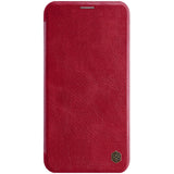 iPhone 11 Pro Case NILLKIN QIN Series PU Leather - Red