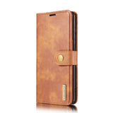 Samsung Note 20 Case Made With PU Leather + TPU - Brown