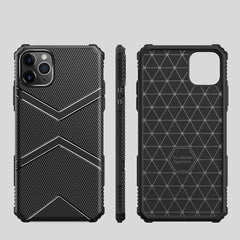 iPhone 12 Pro Max Case Diamond Shield design TPU Protective - Black
