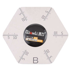 Hexagram Shape Pry Opening Tool With Scales