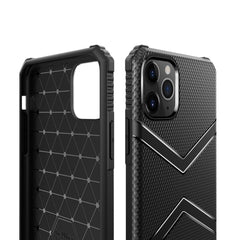 iPhone 12 Pro Max Case Diamond Shield design TPU Protective - Black