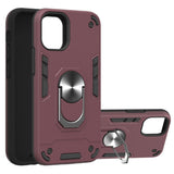 iPhone 12 Mini Case Made With PC + TPU - Wine Red