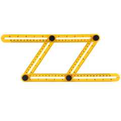 Four-sided Angle Measuring Ruler