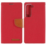 Samsung Galaxy S22 Plus MERCURY Canvas Case - Red