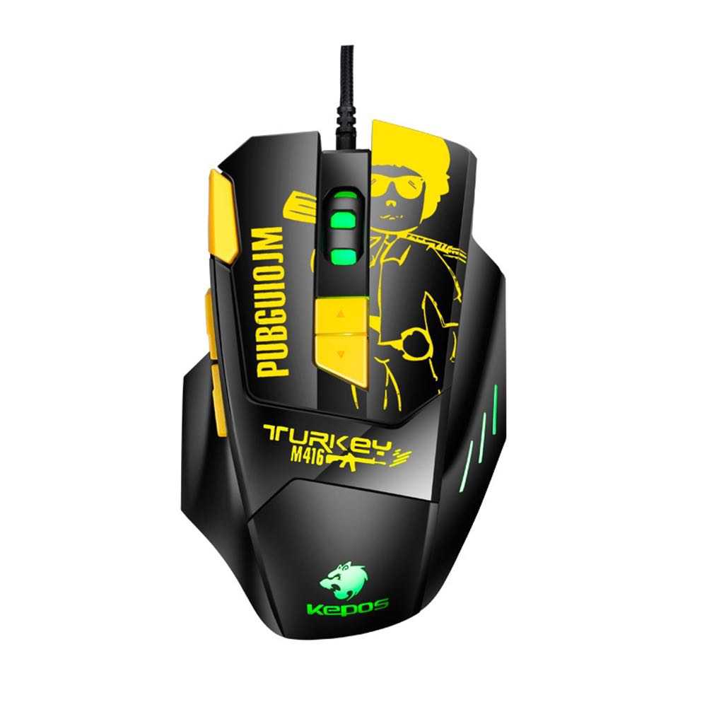 8 Keys 4800 DPI Wired Gaming Mouse