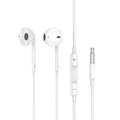 VIPFAN In-ear Stereo Earphones with Mic - White