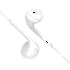 VIPFAN In-ear Stereo Earphones with Mic - White