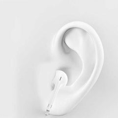 VIPFAN In-ear Stereo Earphones with Mic - White