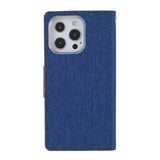 Mercury Canvas Best Quality iPhone 13 Pro Secure Case Blue