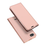 Xiaomi Redmi 6A Case Made With PU Leather and TPU - Rose Gold