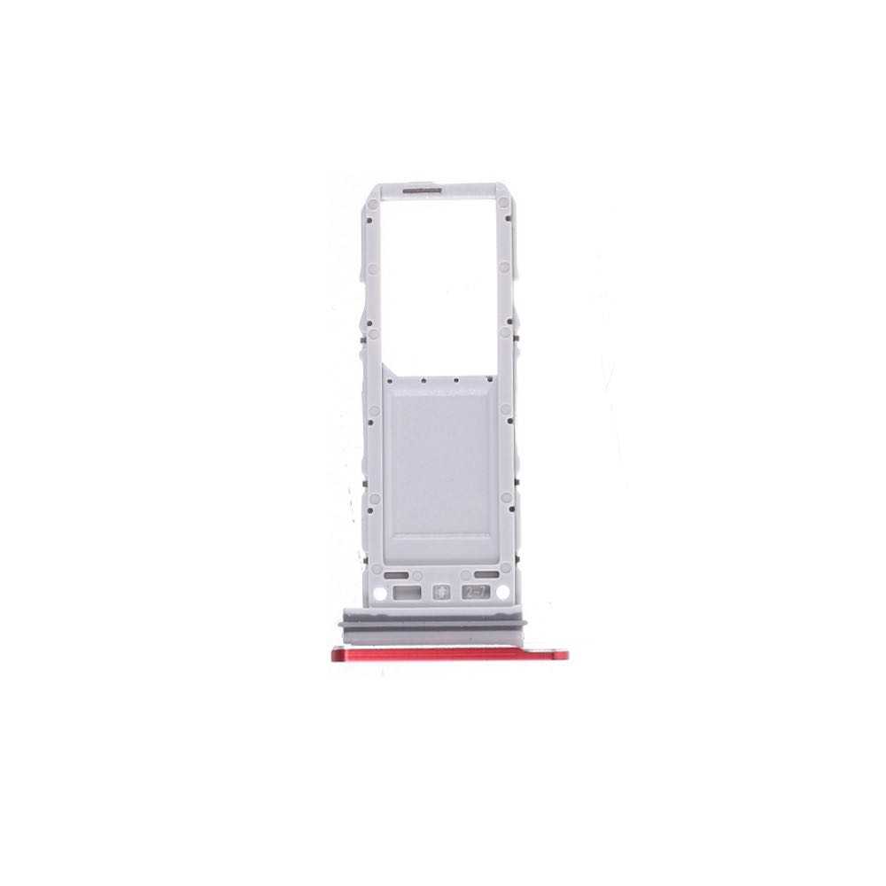 Single SIM Card Tray Slot for Samsung Galaxy Note 20 - Red