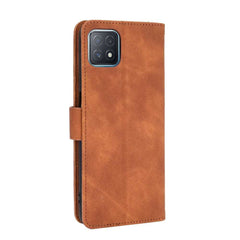 OPPO A72 5G, A73 5G, A53 5G Case PU Leather Flip Wallet - Brown