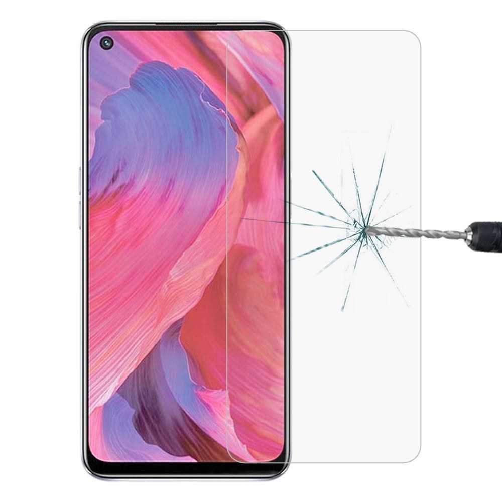 OPPO A74 5G Screen Protector Tempered Glass Case friendly - Clear